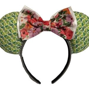 Epcot Flower and Garden themed Minnie Eaes